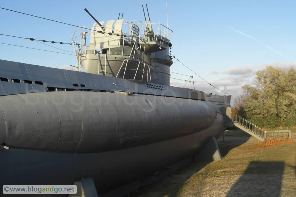 Laboe - U995, starboar rear